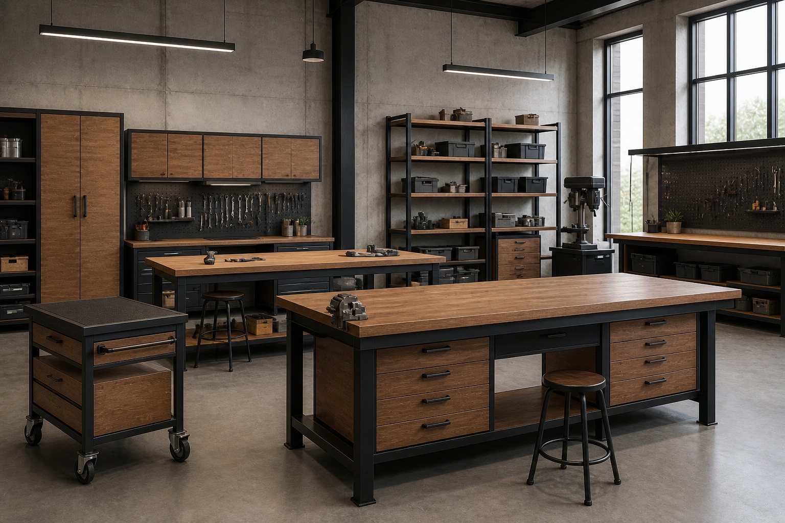 Comercios, Barras y Mobiliario Comercial Steelwood Corporation